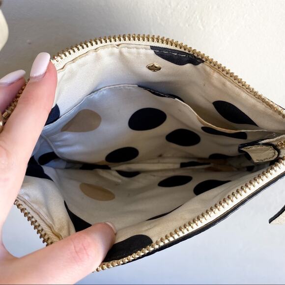 Kate Spade Grove Court Black‎ Ivory Colorblock Crossbody Bag - Picture 7 of 9